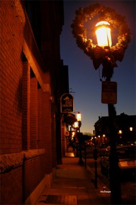 middle street at night