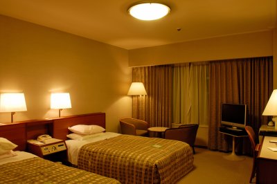 Guest Room of Keio Plaza Hotel