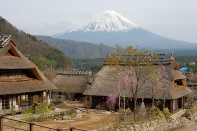 Full view of Mount Fuji