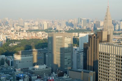 View from Observation Deck of Tokyo Metropolitan Government Building (2)