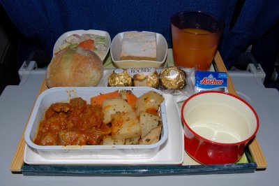 In-flight Dinner (CX 505)