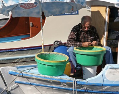 bushel of hooks for setting lines