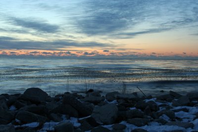 Lake Michigan at Dawn. Milw