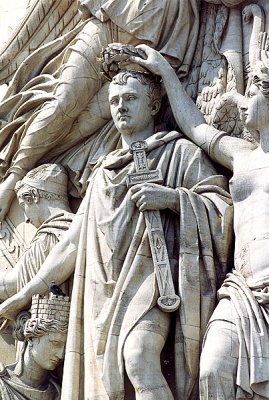 Arc Napoleon bas relief