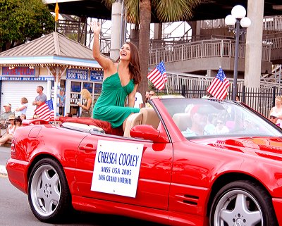 Grand Marshal Chelsea Cooley Miss USA 2005