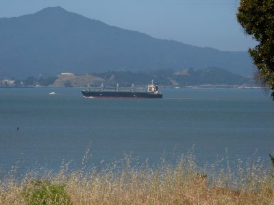 Mt. Tam and tanker  1875