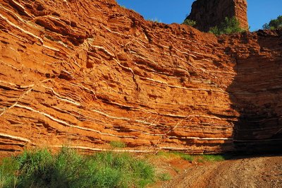 Layers of Gypsum