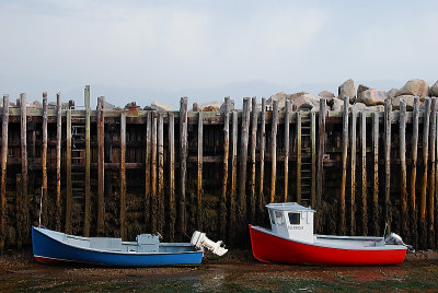 Boats at Margaretsville dock
