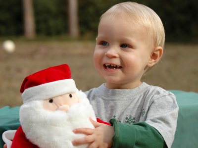 Brooks and Santa