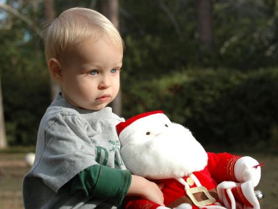 Brooks and Santa