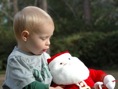 Brooks and Santa