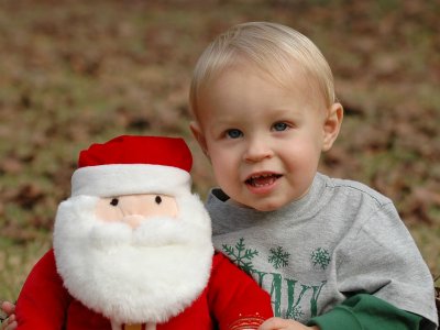 Brooks and Santa