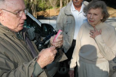 A pink mark will help identify the bird