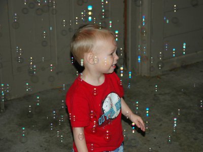 Look at all the bubbles