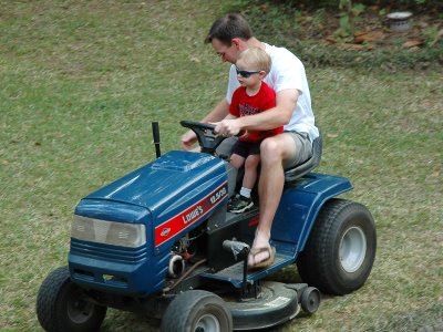 Brooks teaches Uncle Jon how to drive