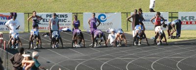 Boys 100M final