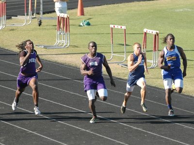 Boys 100M final