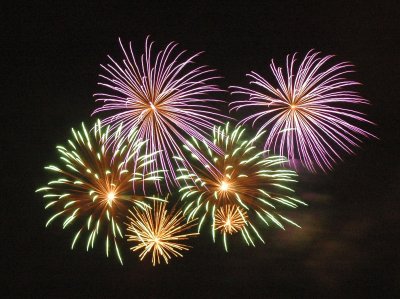 Fireworks at Tom Brown Park