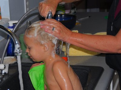 A little rinse