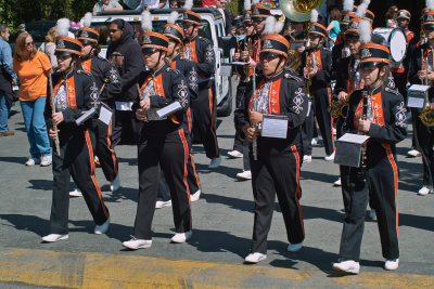 woodside high school marching band