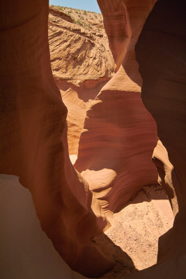 end of corkscrew canyon