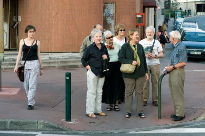In Toulouse: Myrna, Hans, Luci, Karen, Stephanie, Arvin & John