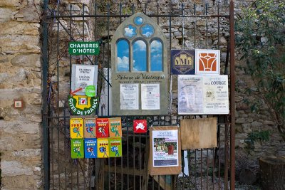 Gate at the Villelongue Abbey