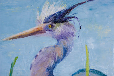 Closeup of Blue Heron2006After Color & Light Workshop