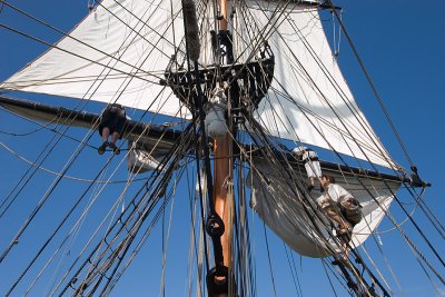 Tying up the Sails