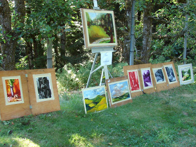 Sue's paintings