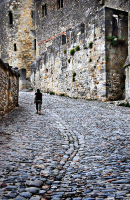 Trudging The Cobblestones, Carcassonne