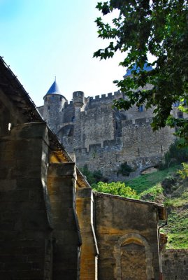 Morning at Carcassonne, Down the Hill