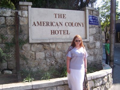 Alli at the American Colony Hotel