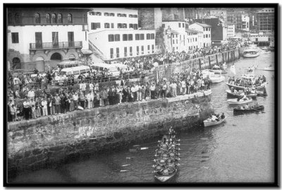 San Sebastián. Traineras