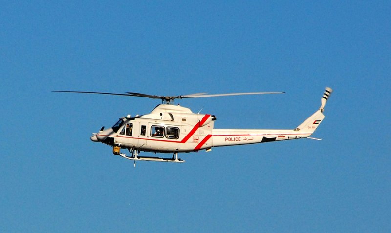 Dubai police helicopter