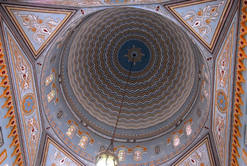 Jumeirah Mosque interior dome