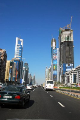 Sheikh Zayed Road, Oct 2006