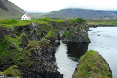 Sea stacks at Arnastapi