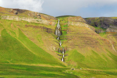 Waterfall, north shore of Snæfellsnes Peninsula
