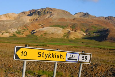 Turnoff for Stykkishólmur