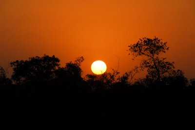 The round circle on the flag of Niger is the Sahel sunset