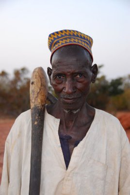 Old farmer, Niger