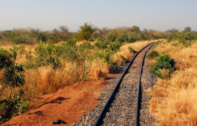 Dakar-Bamako Railway line east of Tambacounda