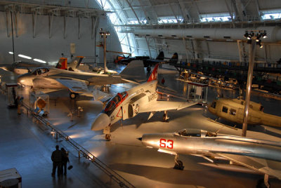 Vietnam-era end of the main hangar