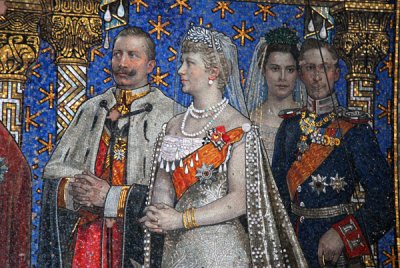 Kaiser Wilhelm II (1859-1941) grandson of Kaiser Wilhelm I and Queen Victoria of England