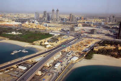 Bridge to the Palm Jumeirah, Dubai Pearl