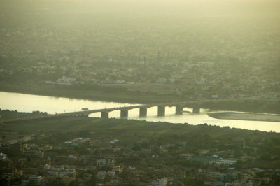 Bridge to Omdurman, Sudan, on the west bank of the Nile