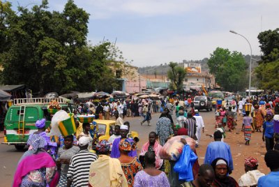 Busy Avenue Al Qoods, Bamako, Mali