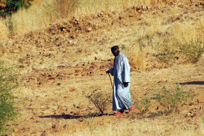 Old man, Mdine, Mali