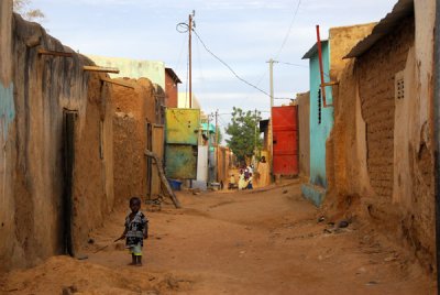 A side alleyway, Sgou, Mali